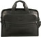 Tumi Black Alpha Collection Slim Large Screen Leather Computer Portfolio Brief Case