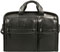 Tumi Black Alpha Collection Compact Large Screen Leather Computer Brief Case