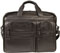 Tumi Brown Alpha Collection Expandable Organizer Leather Computer Brief Case