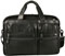 Tumi Black Alpha Collection Expandable Organizer Leather Computer Brief Case