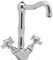 Rohl Polished Chrome Country Kitchen Single Hole Country Bar Faucet