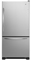 Amana Stainless Steel Bottom-Freezer Refrigerator