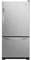 Amana Universal Silver Bottom-Freezer Refrigerator