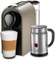 Nespresso U Pure Grey Espresso Machine Bundle