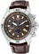 Citizen Eco-Drive Brown Sport Chronograph Mens Watch