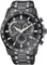 Citizen Eco-Drive Perpetual Chrono A-T Black Ion Mens Watch
