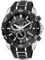 Citizen Eco-Drive Perpetual Chrono A-T Black Stainless Steel Mens Watch