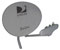 DIRECTV Slimline Ka-Ku 5 LNB HDTV Satellite Dish