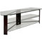 BellO Black Flat Panel TV Stand