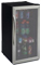 Avanti Black Cabinet With Stainless Steel Door Beverage Center