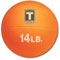 Body-Solid 14 lb Orange Medicine Ball