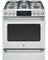GE Cafe Free Standing Stainless Steel Dual Fuel Range