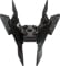 Crimson 32"-55" Dual Back Screen Black Ceiling Mount Box