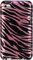 Luxmo iPod Touch 4th Generation Pink Zebra Crystal Case