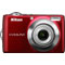 Nikon COOLPIX L24 Red 14.0 Megapixel Digital Camera