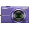 Nikon COOLPIX S6100 Violet 16.0 Megapixel Digital Camera