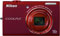 Nikon COOLPIX S6200 Red 16 Megapixel Digital Camera