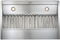 Best 36" Brushed Stainless Steel Hood Liner Insert