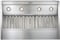 Best 58" Brushed Stainless Steel Hood Liner Insert