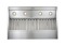 Best 42" Stainless Steel Hood Liner Insert