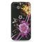 Luxmo iPhone 4 Black Crystal Rubber Case