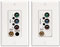 Elan Component Video Wall Plate Kit
