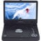 Audiovox 8" Slim Line Black Portable DVD Player
