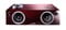 Samsung Wireless Cherry Audio System With Dual Dock