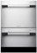 Fisher & Paykel 24" EZKleen Stainless Steel Double Tall DishDrawer