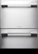Fisher & Paykel Stainless Steel Tall Double DishDrawer