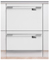 Fisher & Paykel 24" Integrated Stainless Steel Double DishDrawer Dishwasher