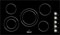 Dacor 36" Distinctive Electric Cooktop