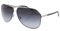 Dolce & Gabbana Womens Silver Frame Grey Lens Sunglasses