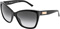 Dolce & Gabbana Womens Logo Evolution Black Frame Sunglasses