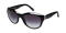 Dolce & Gabbana Womens Black Frame Grey Gradient Lens Sunglasses