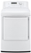 LG Front Loading White Electric Dryer