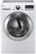 LG White Ultra Large Capacity Electric SteamDryer