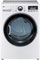LG White Ultra Large Capacity Electric SteamDryer