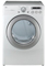 LG White Gas Dryer