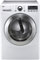 LG White Ultra Large Capacity Gas SteamDryer