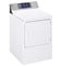 GE 27" White Super Capacity Commercial Gas Dryer