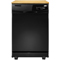 Whirlpool DP1040XTXB Black Tall Tub Portable Dishwasher