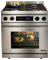 Dacor Millennia Distinctive 30" Free-Standing Dual-Fuel Stainless Steel Range