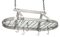 Enclume Oval Hanging Pot Rack With Grid