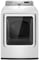 Samsung 7.2 Cu Ft Capacity White Electric Top Loading Dryer