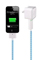 Dexim Visible Green Charge And Sync White Cable With Blue EL Lights