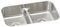Elkay Gourmet Stainless Steel Double Bowl Undermount Sink