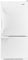 Whirlpool White Bottom Freezer Refrigerator