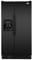 Whirlpool Side By Side Black Refrigerator