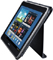 Samsung Galaxy Note 10.1 Grey Synthetic Leather Book Cover